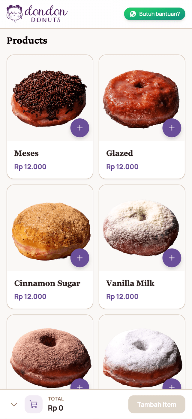 Browse products on your TokoKit storefront